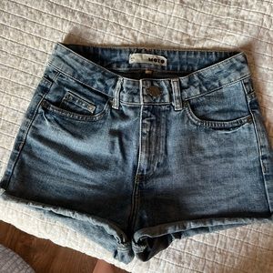 Top Shop Denim Shorts